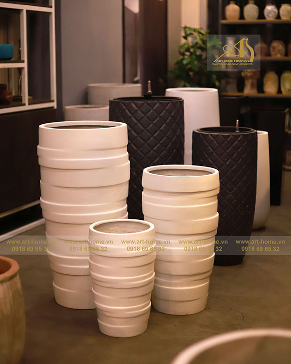 Chậu Poly Composite - Art Home Ceramics Company - Công Ty TNHH Một Thành Viên Nhà Đẹp Bình Dương